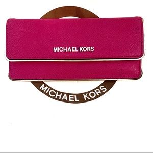 Micheal Kors Hot Pink Wallet